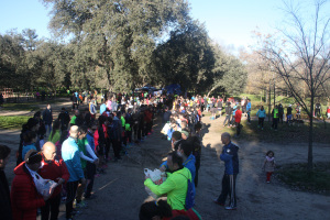 ... y la espectacular cadena del domingo en Madrid